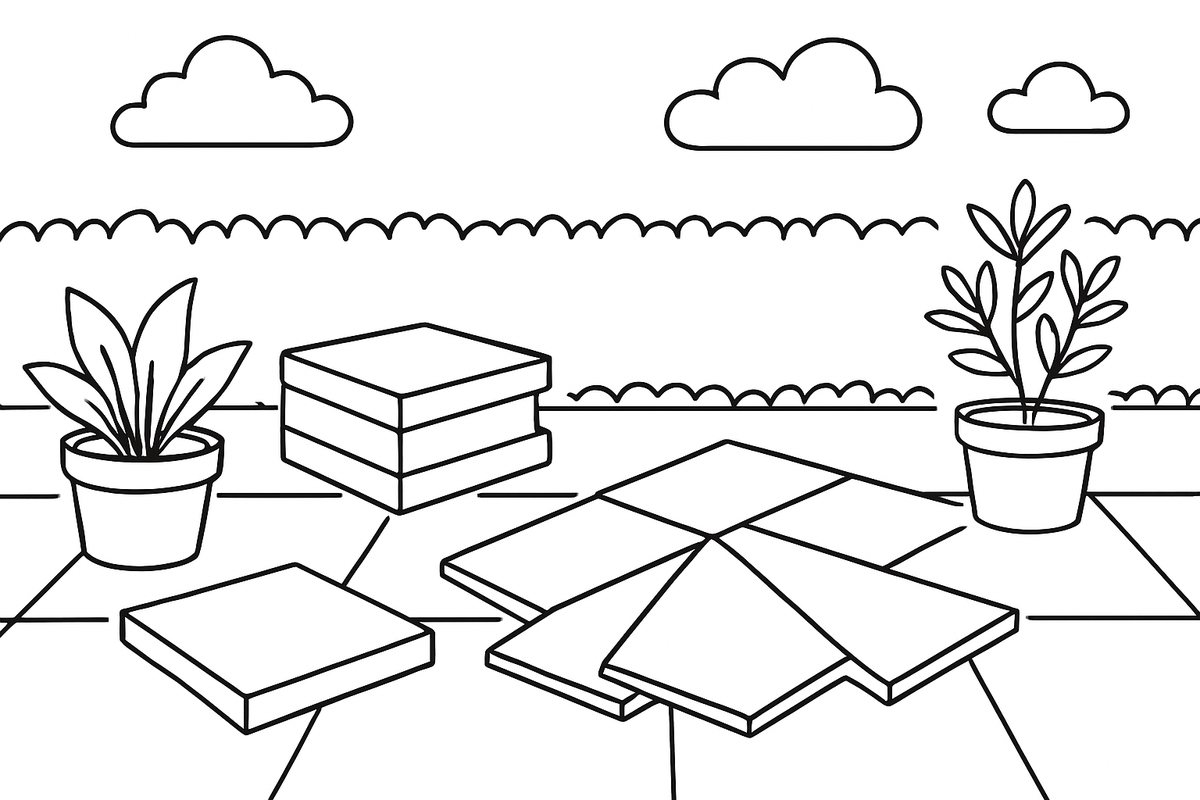 Paving Slabs Explained: Porcelain vs Sandstone vs Concrete